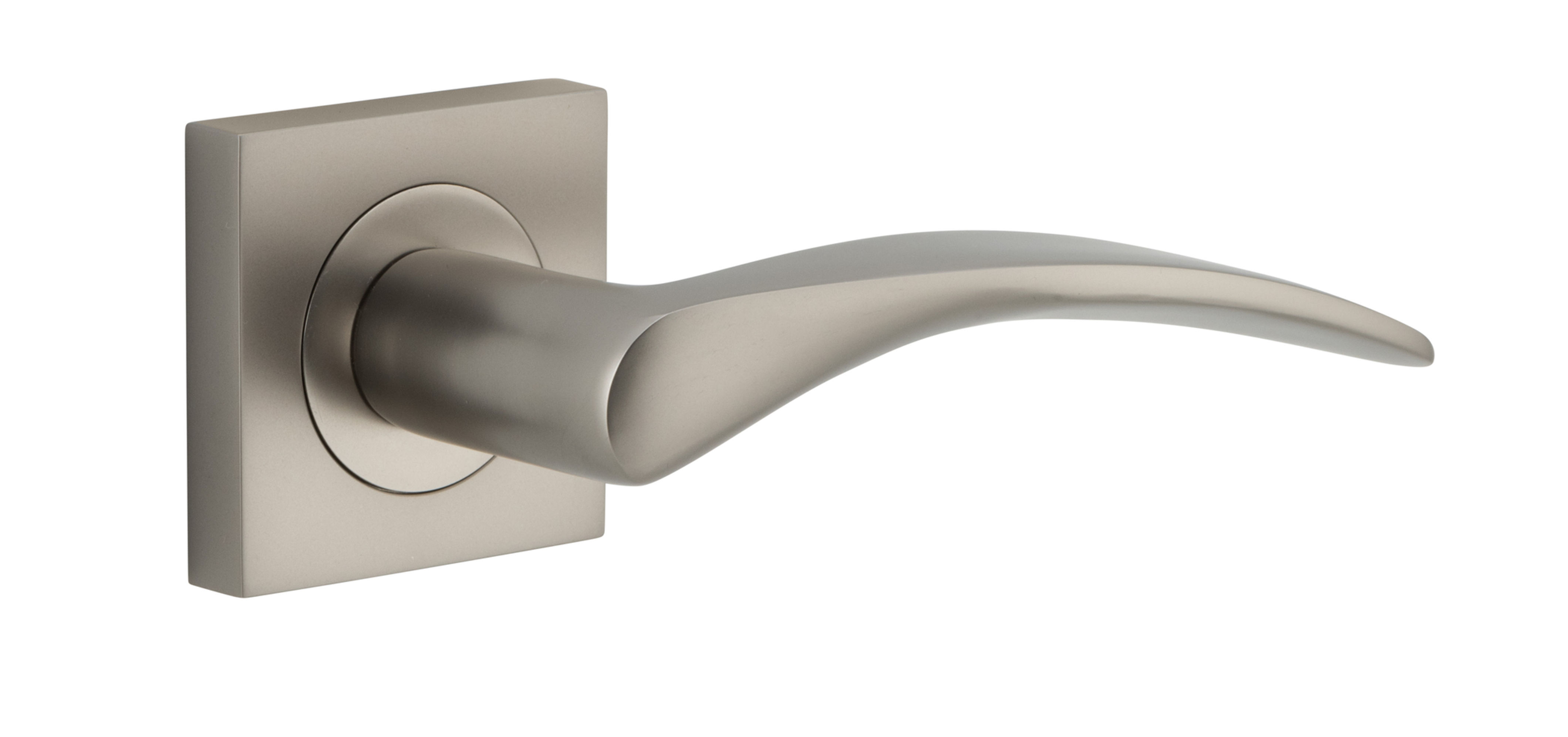 Iver - Oxford Door Lever on Square Rose - All Variants