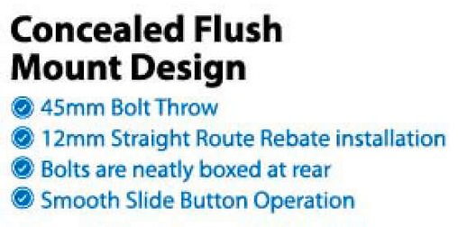Thumbnail: Superior Brass / Austyle - Reverse Barrel Bolt (2 Sizes)
