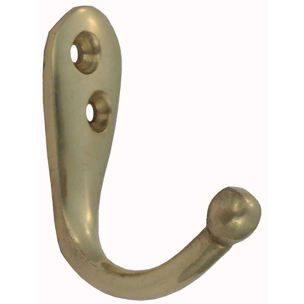 Thumbnail: Domino Brass - 581 Design Picture Hook (2 Sizes)
