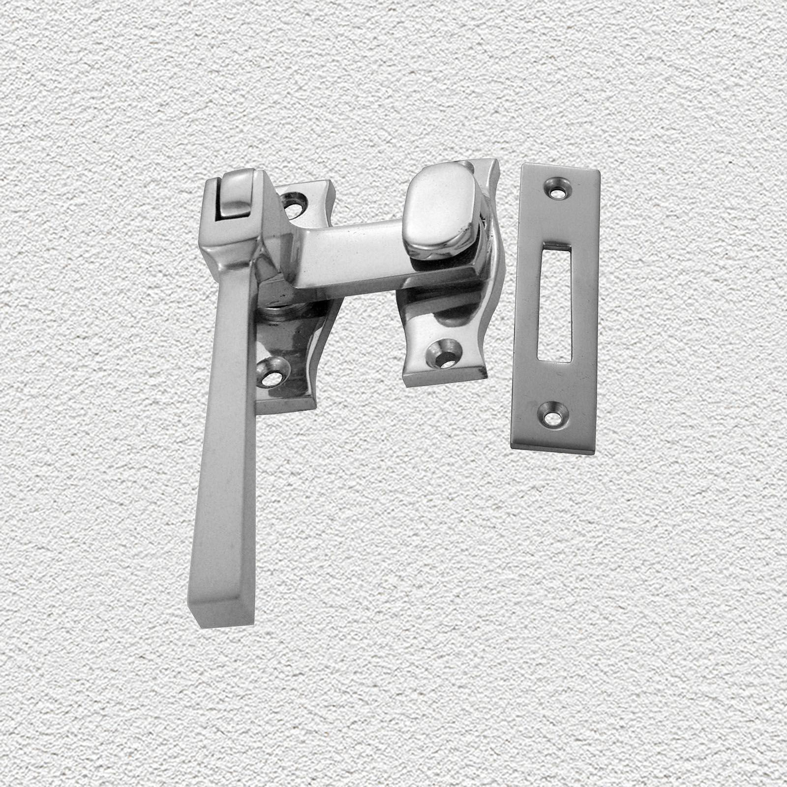 Domino Brass - Square Casement Window Fastener