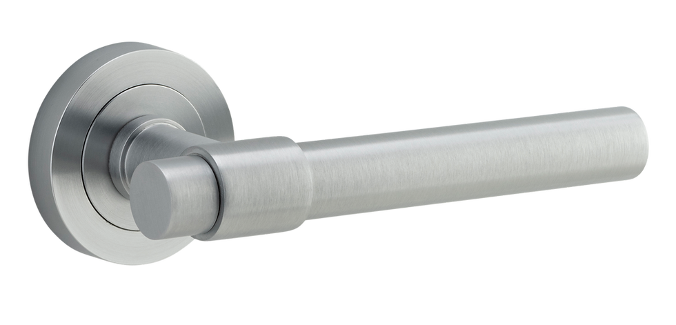 Thumbnail: Iver - Helsinki Door Lever on Round Rose - All Variants