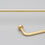 Thumbnail: Kethy - Brass - Lounge 'D' Pull Handle 128, 160, 192, 288mm