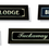 Thumbnail: Made-to-Order Custom House Signs - Black Timber Frame Variant