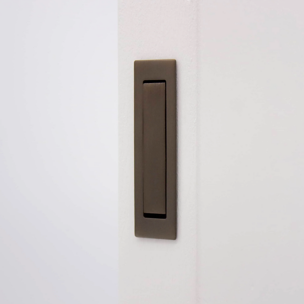 Thumbnail: Manovella - Cavity Sliding Door Rectangular Edge Pull H80xW22mm