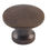 Thumbnail: TradCo - Small Curved Cupboard Knob D16xP12mm