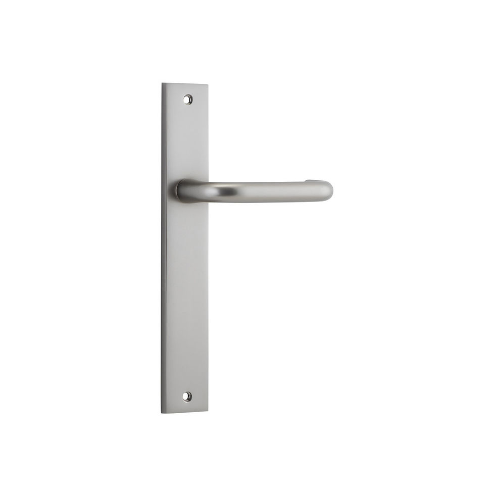 Thumbnail: Iver - Oslo DDA Door Lever on Rectangular Backplate - All Variants