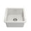 Thumbnail: Turner Hastings - Gloss White Cuisine 46 x 46 Fine Fireclay Inset Sink