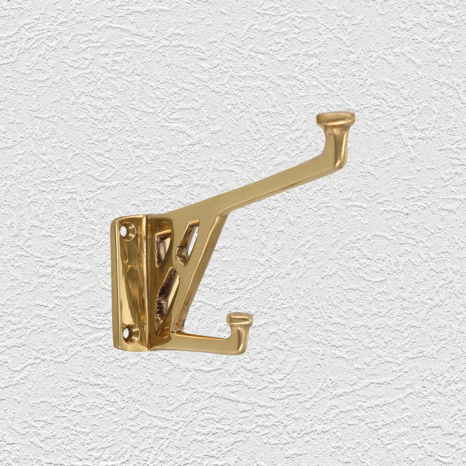 Domino Brass - 5727 Design Hat & Coat Hook H74xP100mm