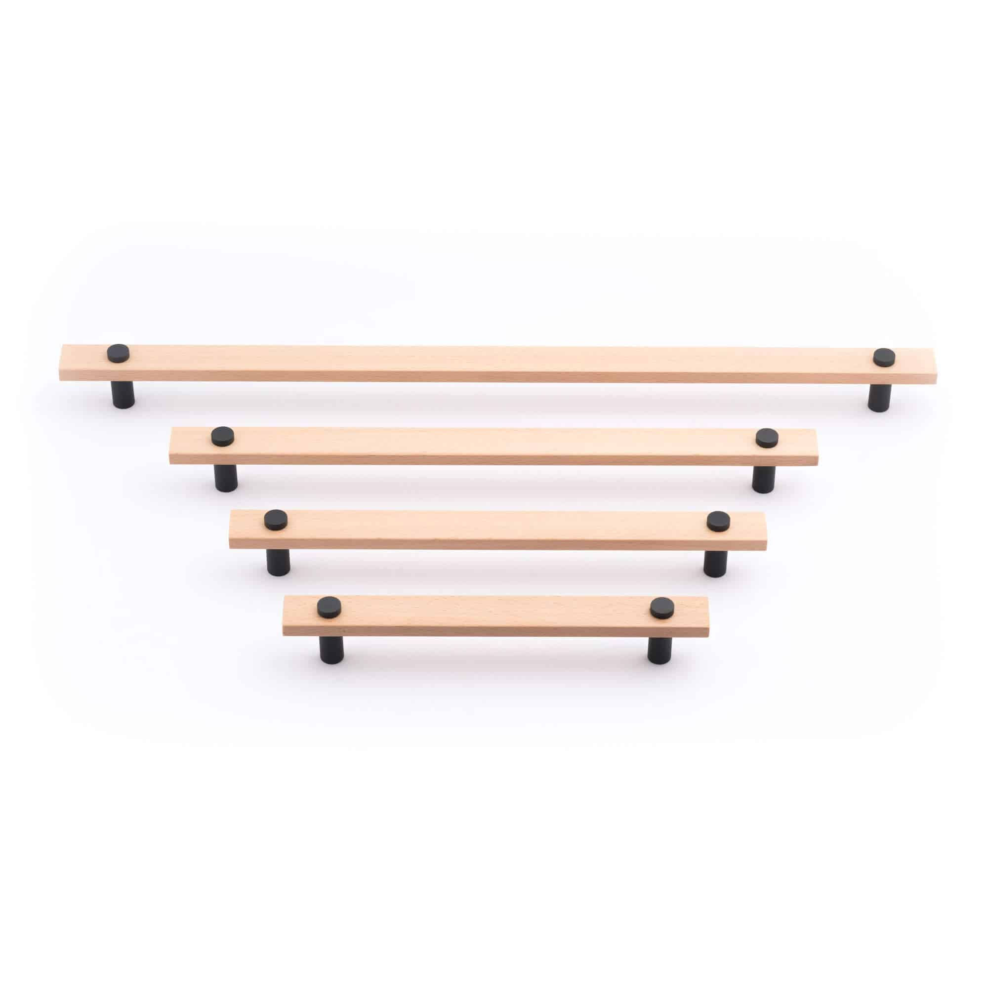 Castella - Lenah Euro Beech Timber Cabinet Pull Handle