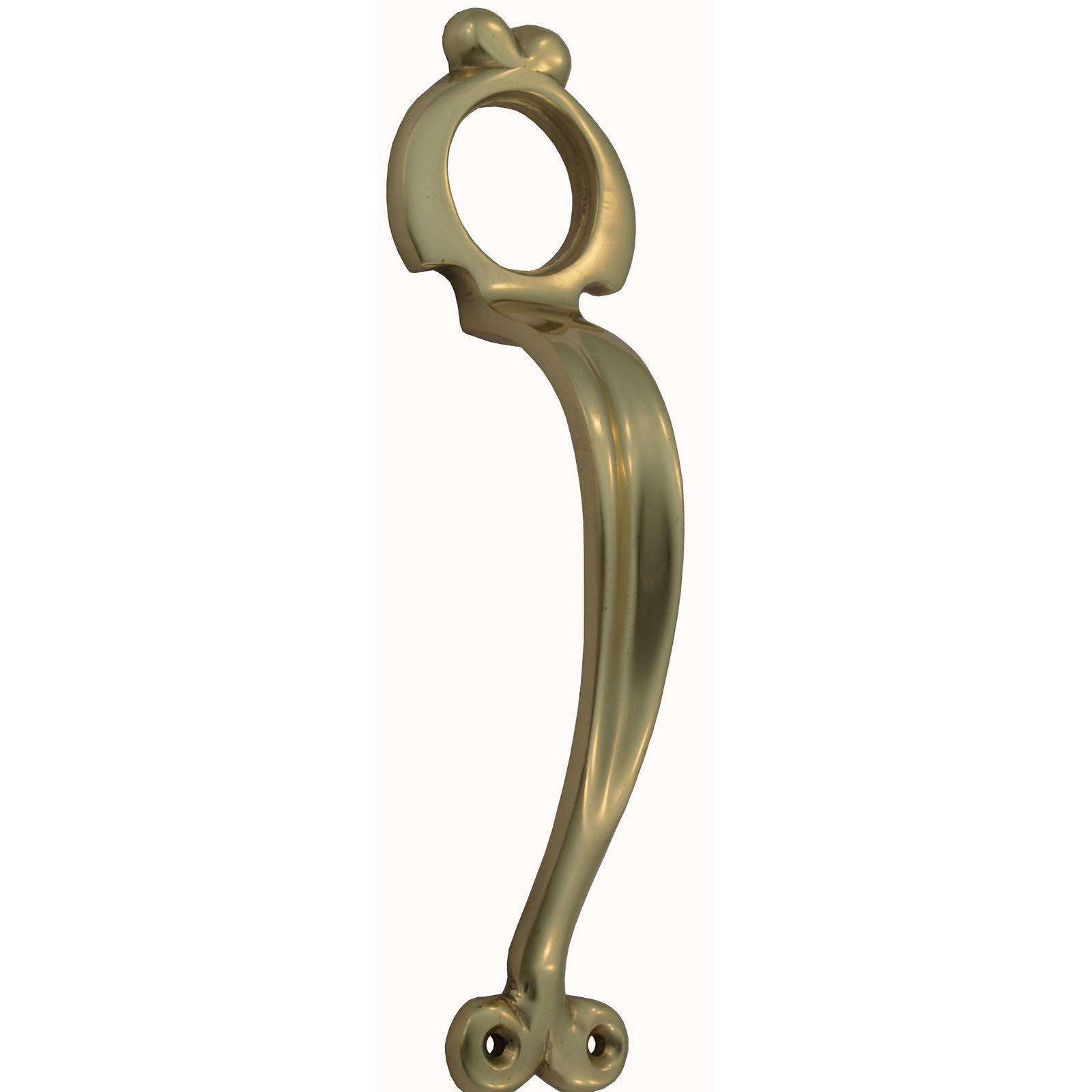 Domino Brass - 15861 Cylinder Hole Pull Handle - H190xW54mm
