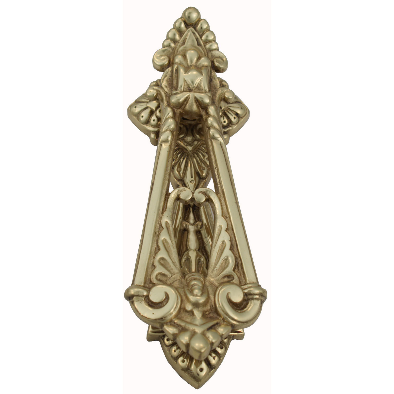 Domino Brass - 243 Design Door Knocker H215xW70mm