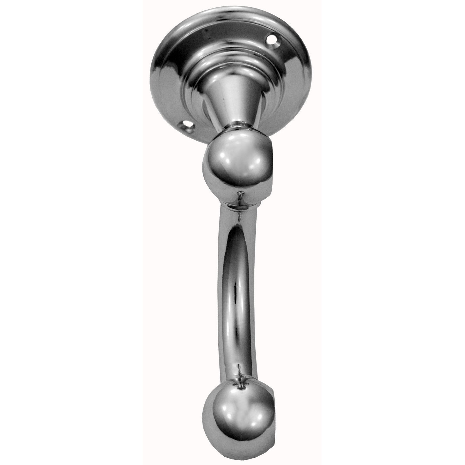 Domino Brass - Stepped Double Towel Rail End Brackets - Suit 16, 19mm Tube