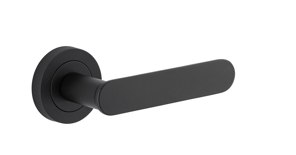 Thumbnail: Iver - Bronte Door Lever on Round Rose (All Variants)