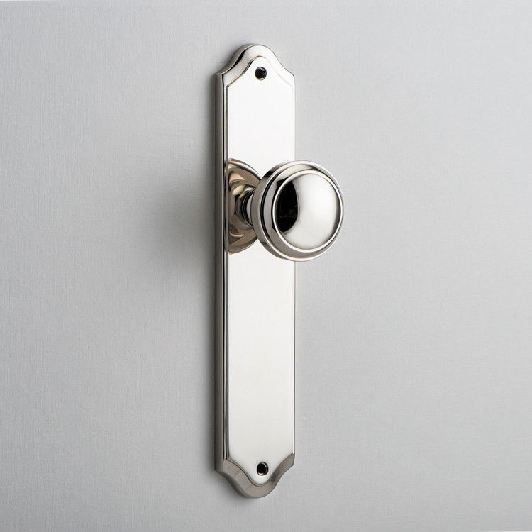 Thumbnail: Iver - Paddington Door Knob on Shouldered Backplate - All Variants