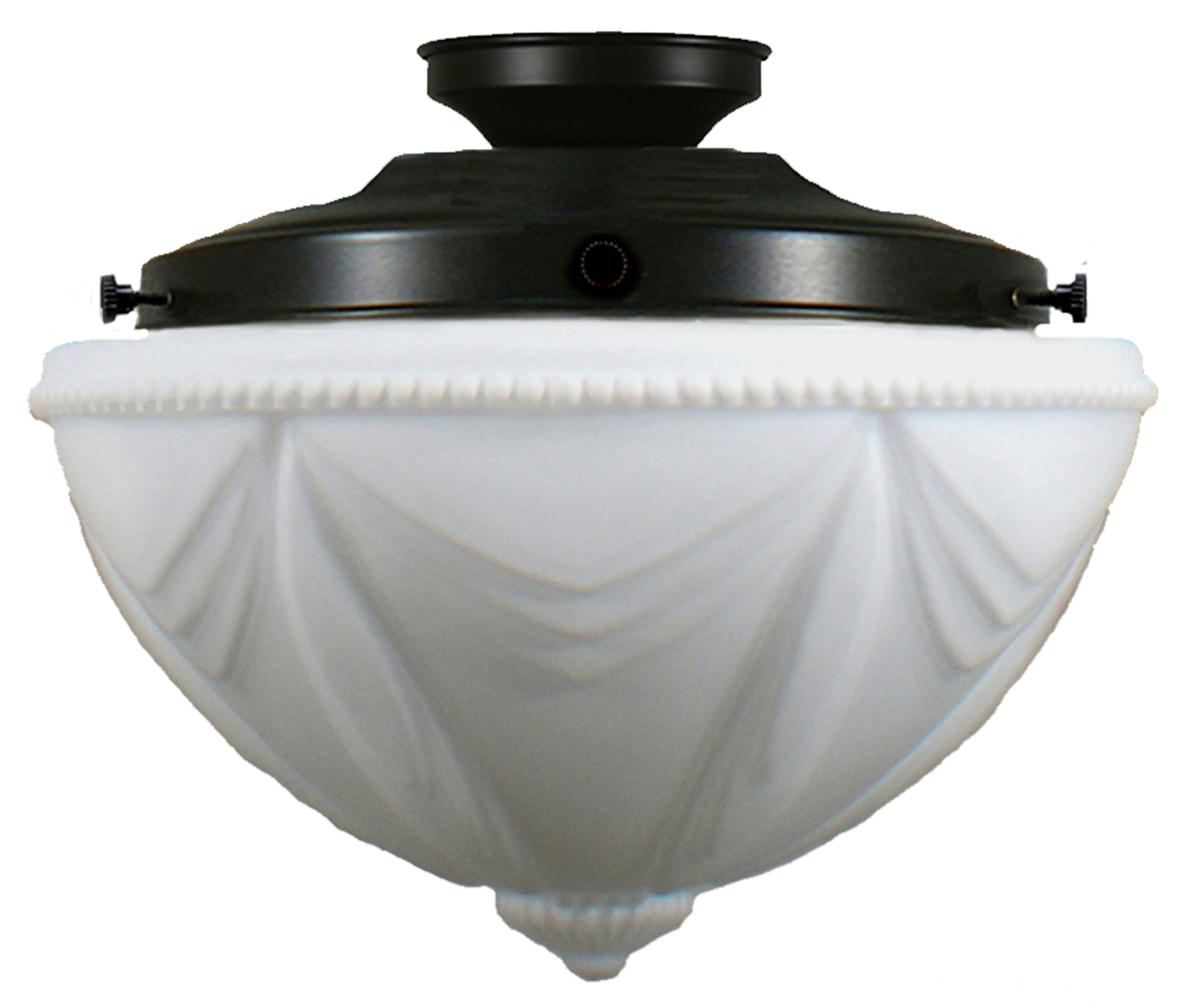 Lighting Inspirations - Empire Interior Patina Black Batten Fix Light