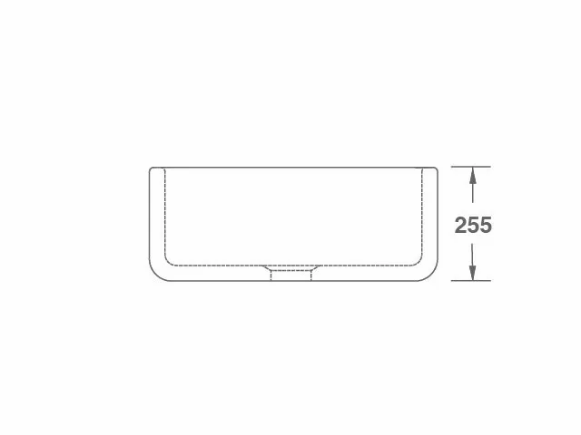 Thumbnail: Shaws - Butler 600 Fine Fireclay Sink - 595 x 460mm