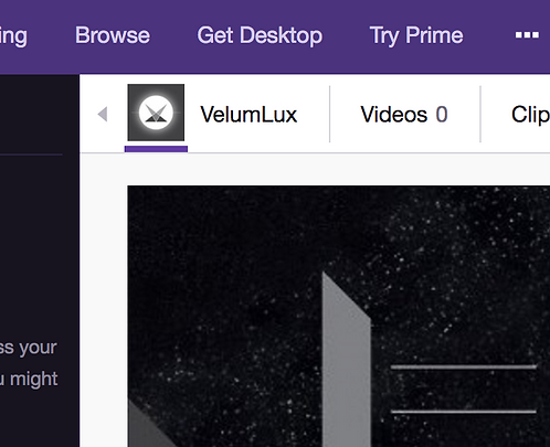 Velum Lux on Twitch