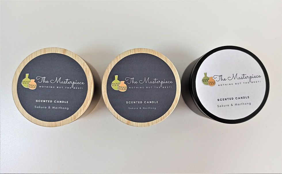Thumbnail: Scented candles (Sakura & Maithong)