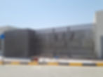 Aluminium louvre installation project in UAE