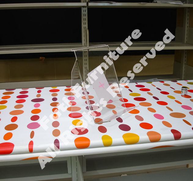 特色花紋圖案三層書架