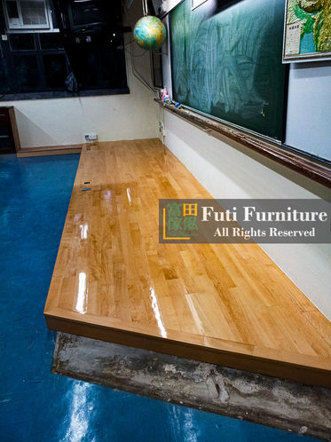 課室台階翻新後