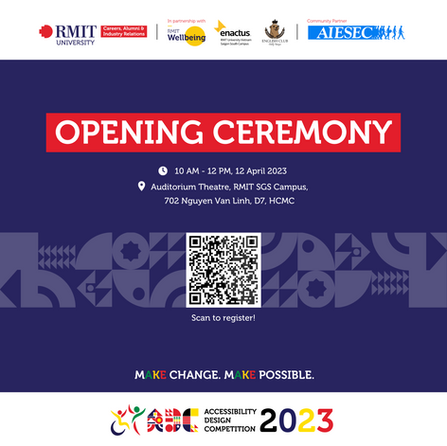 [𝗥𝗠𝗜𝗧 𝗔𝗗𝗖 𝟮𝟬𝟮𝟯] - Ready to be a Change-maker? Join the ADC 2023 Opening Ceremony! 