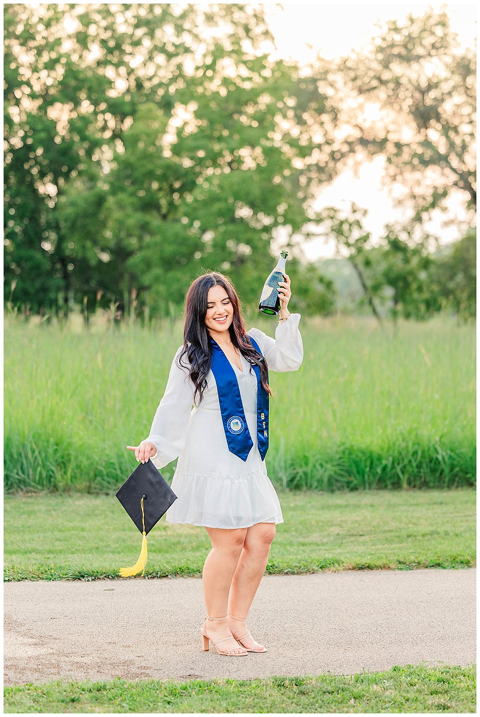 Rock Run Preserve Graduation Photoshoot First Generation Graduate Latine Graduation Photos Joliet Photographer