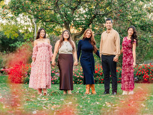 Joliet family photographer, fall photographer, Lombard IL family photographer, Lilacia Park family session, October family photos, fall family photography, returning client family photographer, outdoor family session Illinois, romantic fall family photos, candid family photography, posed and candid family photos, Illinois family photographer, fall family session ideas, natural light family photographer, family photography in fall