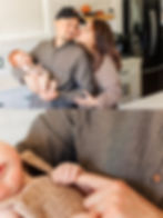 Joliet Family Photograher, lifestyle family session, baby milestones, family photography, candid baby photos, parent and baby portraits, natural light photography, lifestyle baby session, in-home family session, milestone photography, family moments