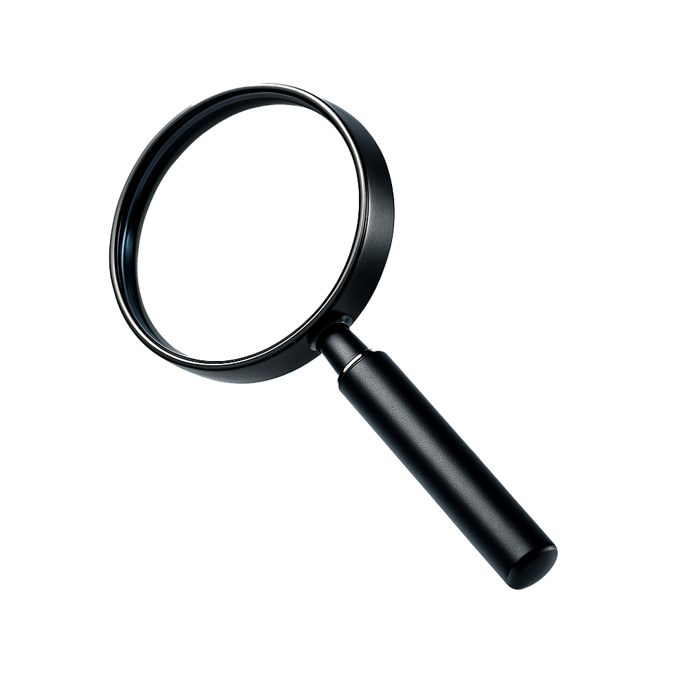 Magnifying glass icon symbolizing Tekstoon’s focus on search engine optimization and digital visibility