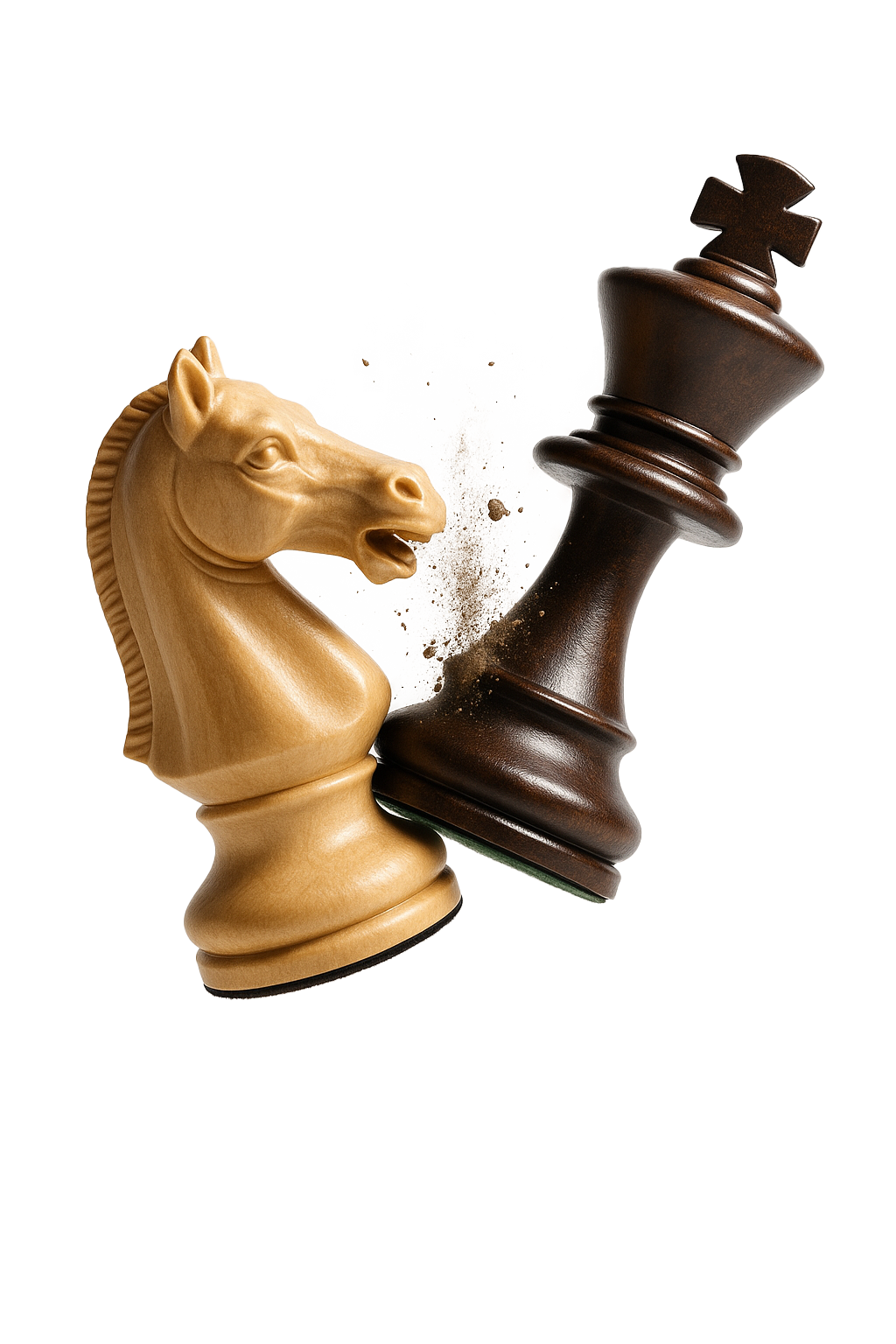 Illustration of a king and knight symbolizing strategic SEO dominance and protection of digital presence