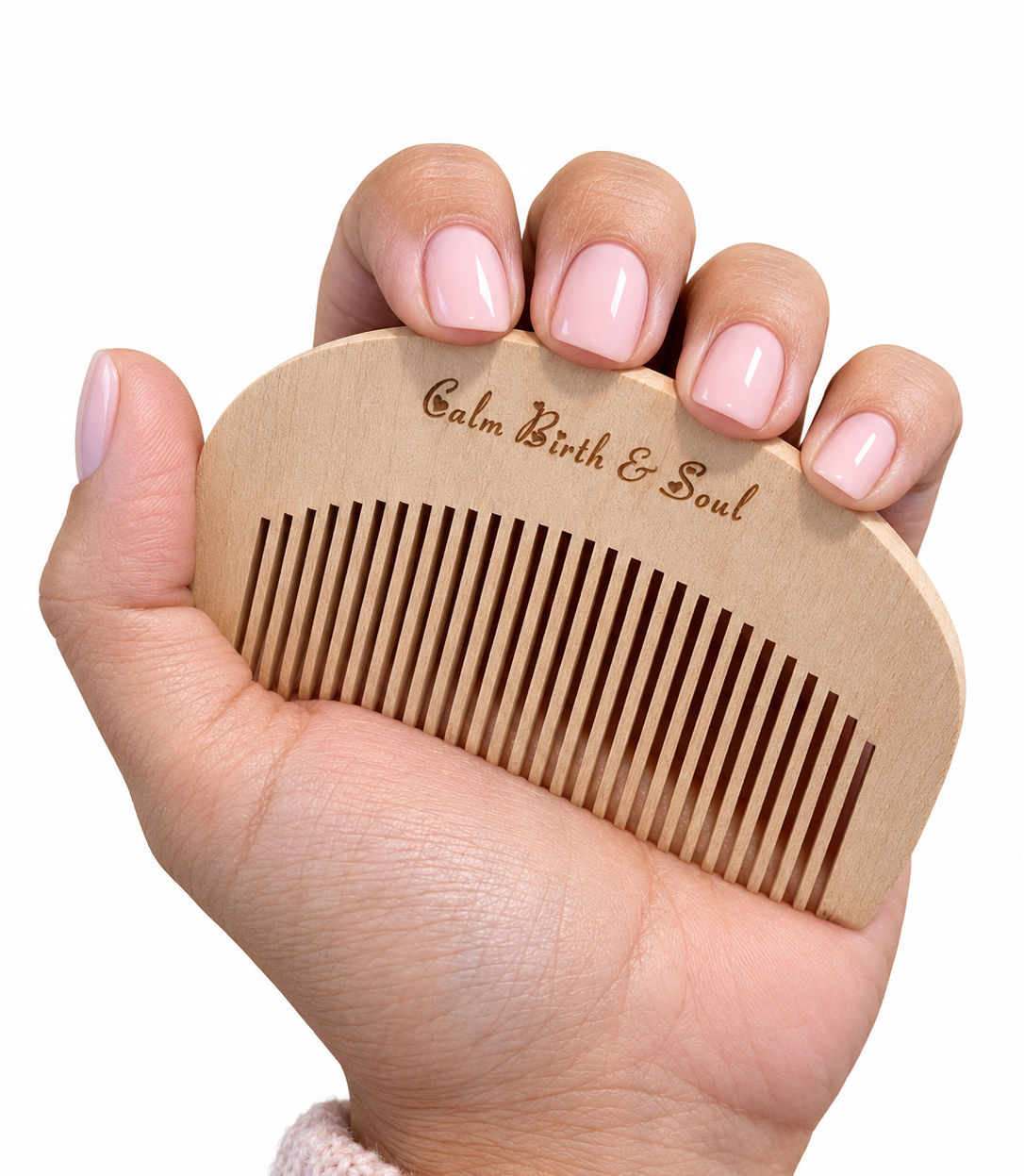 Wooden Comb for Labour Support/Acupressure (Small)