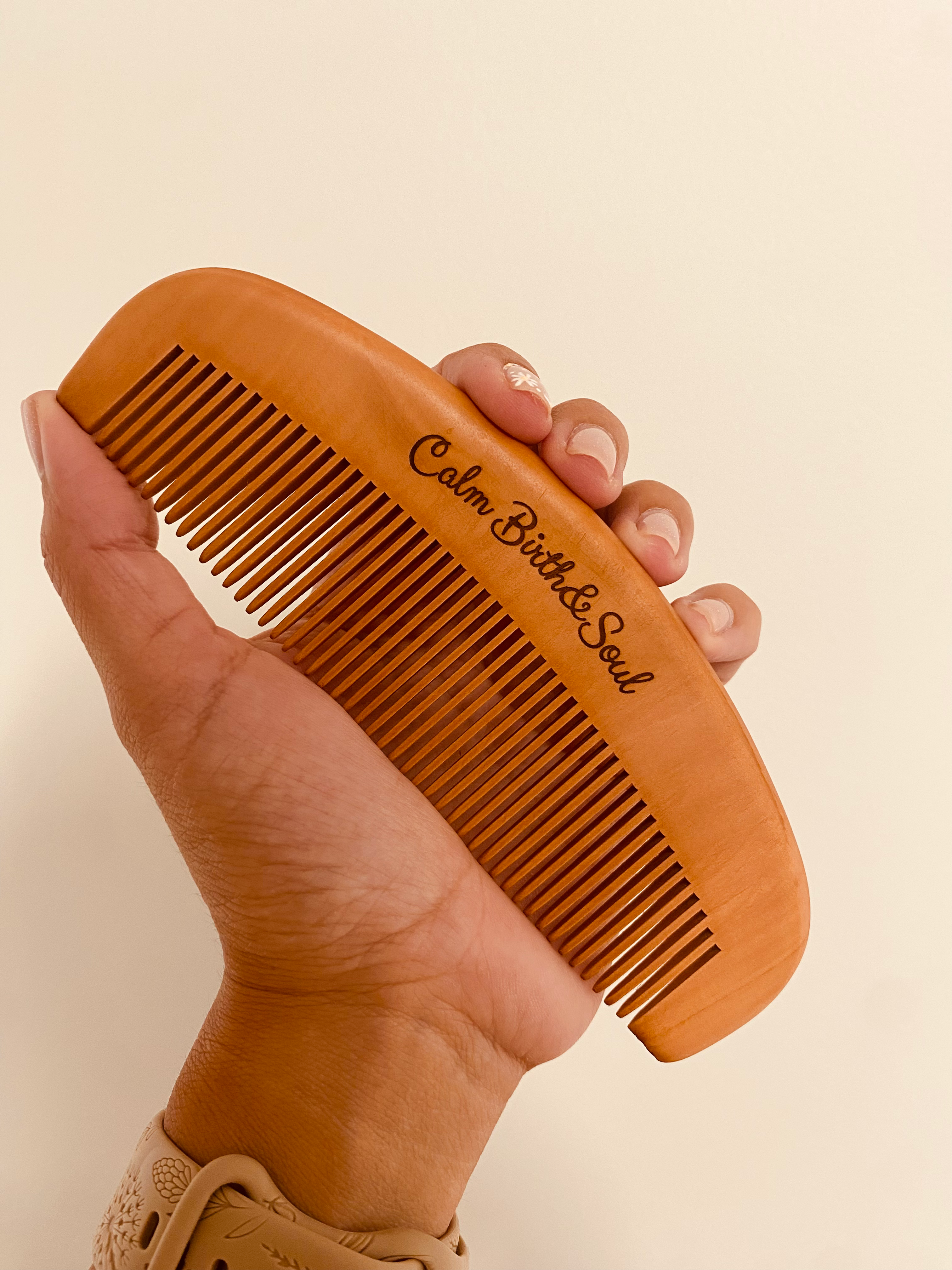 Wooden Comb for Labour Support/Acupressure