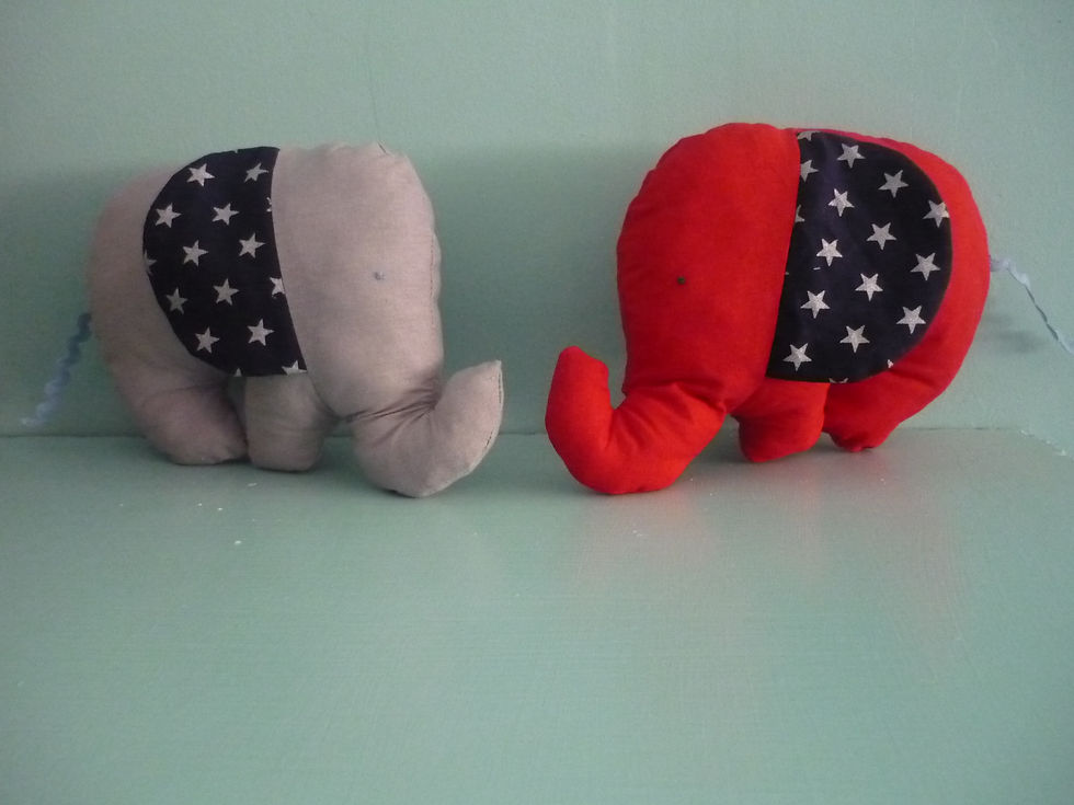 Doudous éléphants