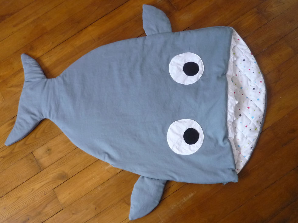 sac de couchage requin