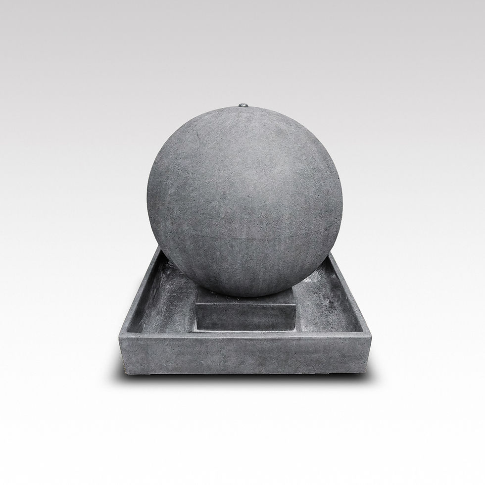 Thumbnail: CPT057 - Concrete Ball Fountain