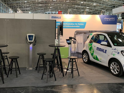 Messestand auf der Power2Drive in München