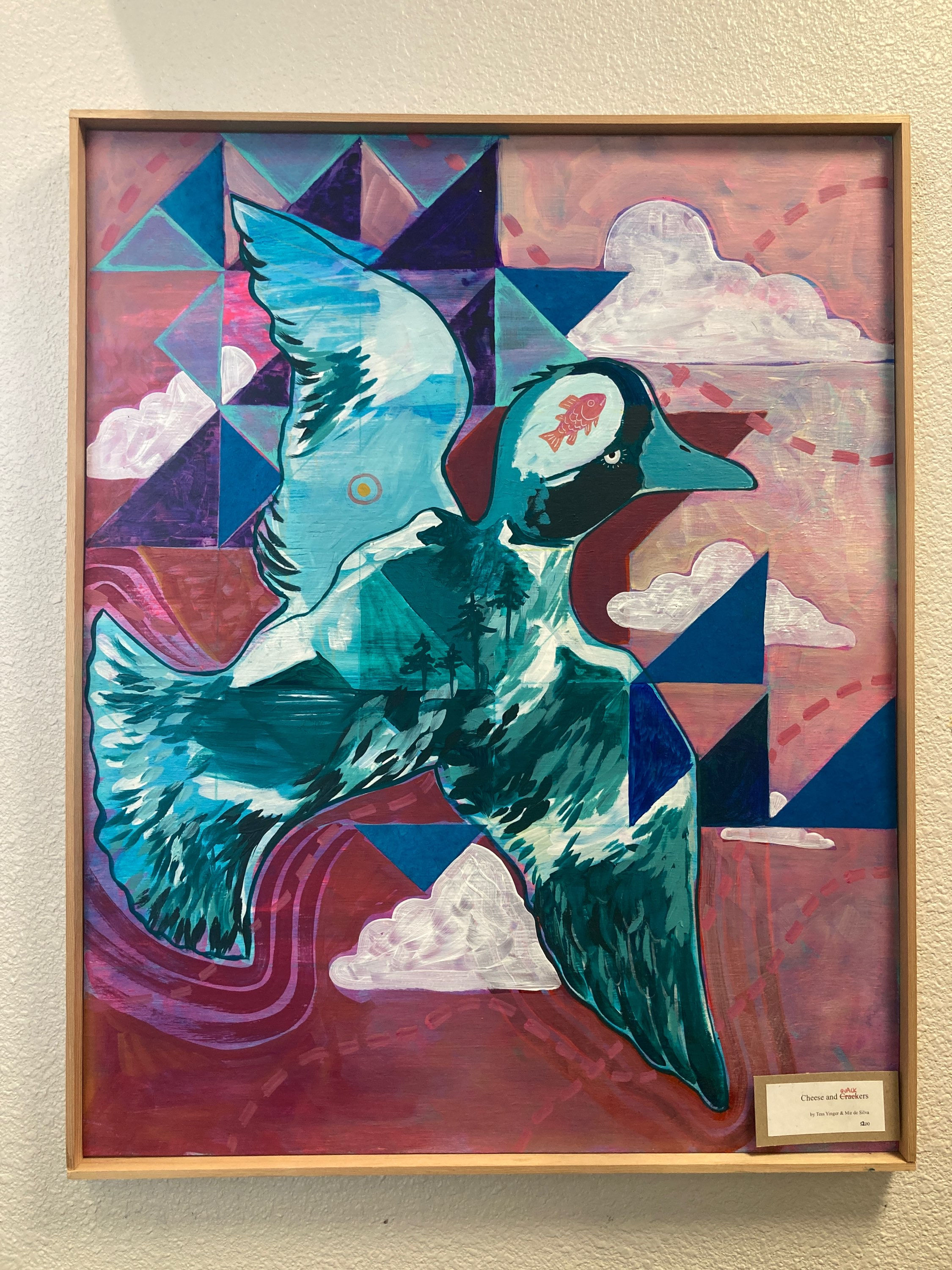 Cheese and Quackers - Original Painting 1.5’ x 2’