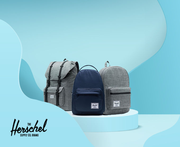 herschel תיקים ממותגים