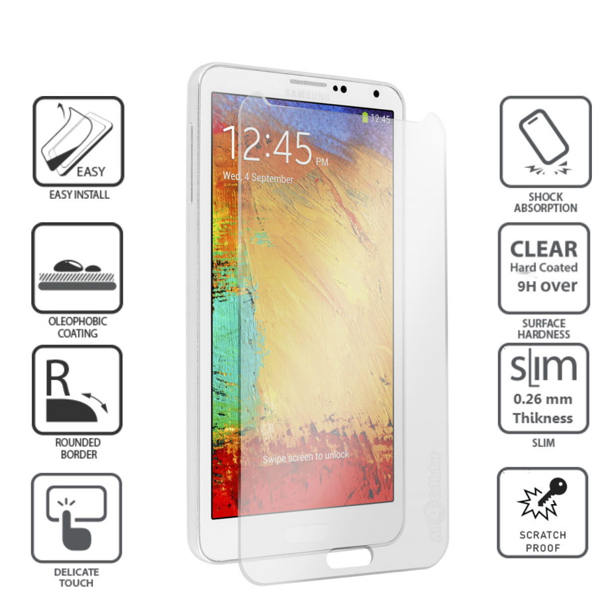 NOTE 5 מגן זכוכית לגלקסי נוט