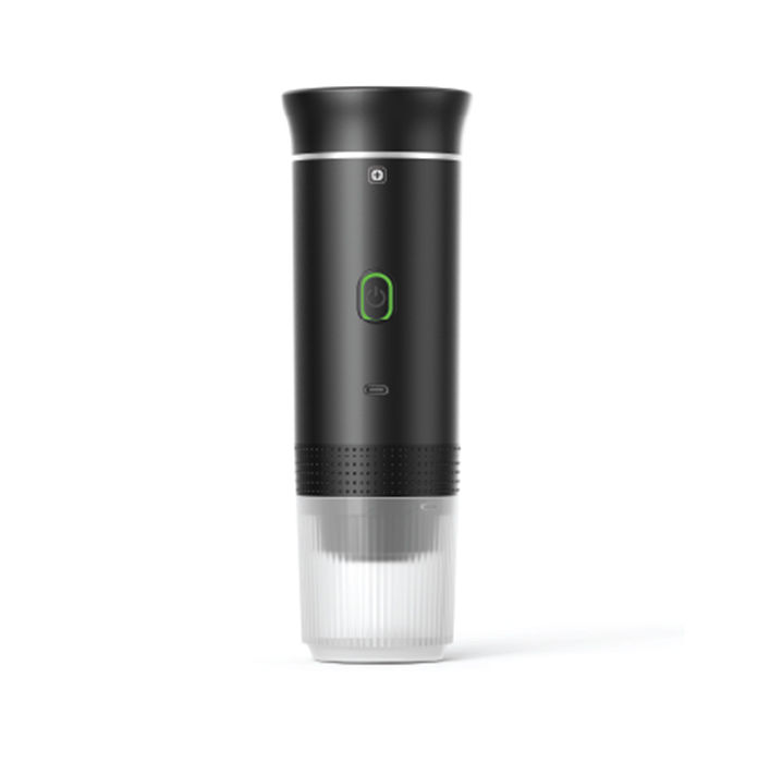 מכונת אספרסו ניידת בצבע שחור