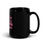 Thumbnail: "God reached up your what!?" Black Glossy Mug