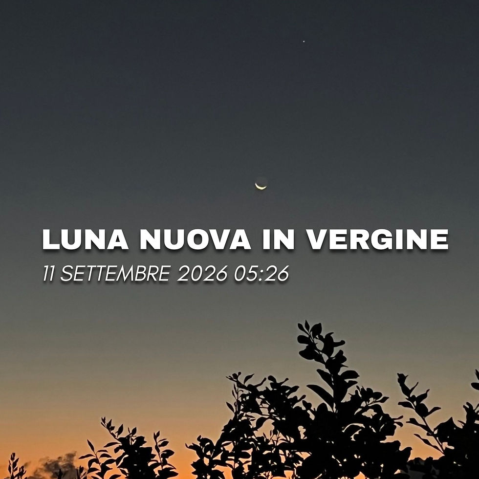LUNA PIENA IN VERGINE