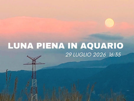 Luna Piena in Aquario