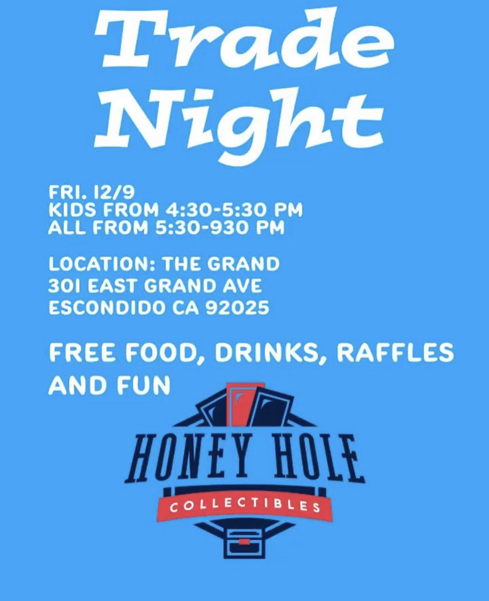 Honeyhole Trade Night