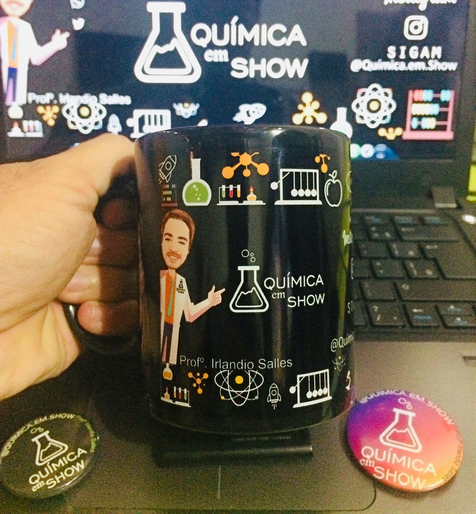 Miniatura: Caneca Química em Show