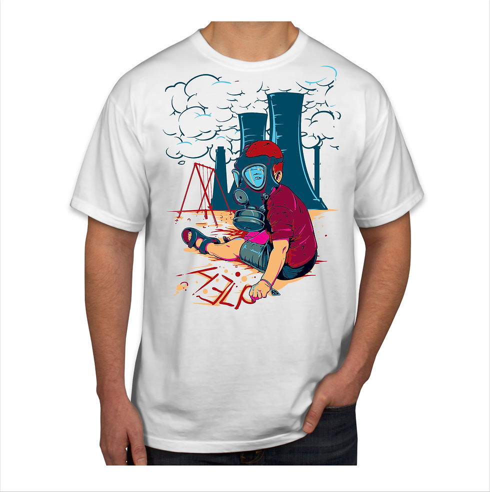 Miniatura: Camisa usina nuclear.