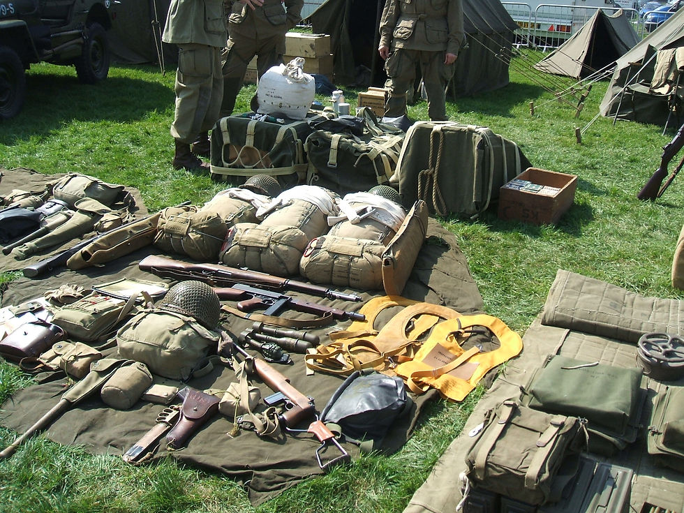Thumbnail: WW2 US Airborne Infantry display - large