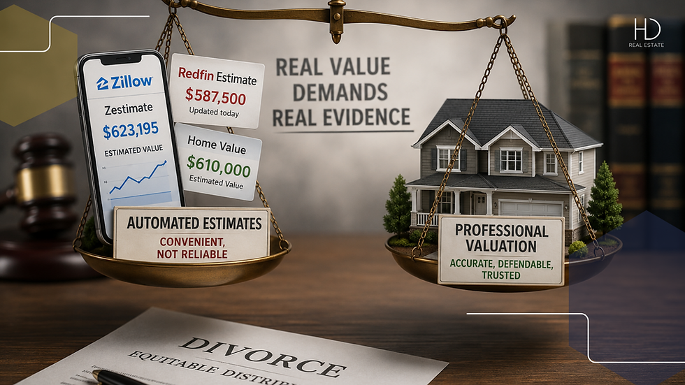 Price Fiction: Why Automated Home Values Don't Belong in Divorce Cases