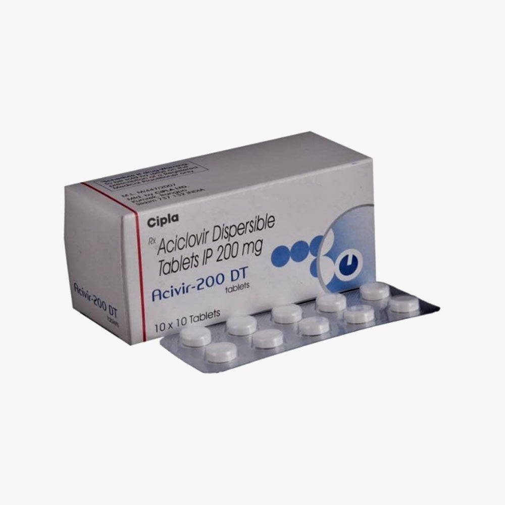 Acivir 200 mg DT